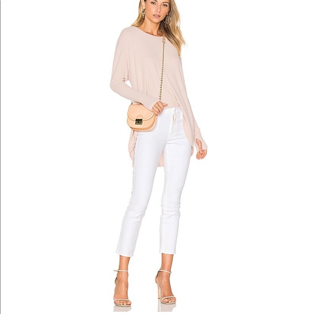 Mother The Looker Crop Glass Slipper Jeans